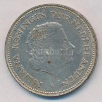 Hollandia 1970. 10G Ag "Julianna" T:1-,2 patina 
Netherlands 1970. 10 Gulden Ag "Jul...