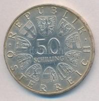 Ausztria 1967. 50Sch Ag "100 éves a Kék Duna keringő" T:1- patina
Austria 1967. 50 Schill...