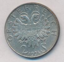 Ausztria 1934. 2Sch Ag "Dollfuss" T:1-,2 patina
Austria 1934. 2 Schilling Ag "Dollfu...