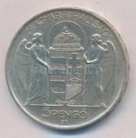 1939. 5P Ag "Horthy balra" T:1-,2 
Adamo P8.2