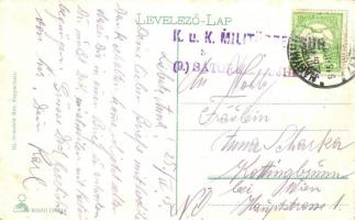 1915 Nagymihály, Michalovce; részlet a Laborcz folyóval / River Laborec