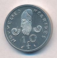 Új-Hebridák 1967. 10Fr Ni T:1 apró karc
New Hebrides 1967. 10 Francs Ni C:UNC tiny scratch
