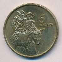 Ausztrália 1990. 5$ Al-Br "ANZAC emlékmű - Simpson és a szamara" T:1-,2
Australia 1990. 5...
