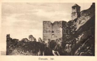 Trencsén, Trencín; vár. Szold E. kiadása / Schloss / castle