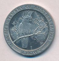 Man-sziget 1988. 1C Cu-Ni "Ausztrália bicentenáriuma - Kakadu" T:1- 
Isle of Man 1988. 1 ...