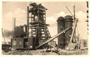 1952 Kuncice, Kuncicich; Prvni Cs. Stavba Socialismu, Nové Hute Klementa Gottwalda / coal mine, new furnace