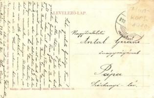 1910 Munkács, Mukacheve, Mukacevo; Lehoczky Tivadar múzeum. W.L. Bp. 5654. / museum  (Rb)