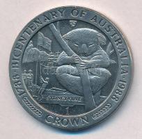 Man-sziget 1988. 1C Cu-Ni "Ausztrália bicentenáriuma - Koala " T:1- szennyeződés
Isle of ...