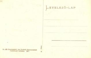 Hosszúfalvi magyar parasztasszony. Jos. Drotleff Nr. 439. / Csango-Magyarin aus Hosszúfalu / Transyl...