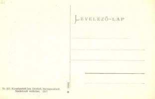 Szász jegyesek Jaádból (Jád). Jos. Drotleff Nr. 411. / Sächsisches Brautpaar aus Jaad / Transylvania...