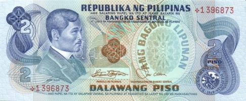 Fülöp szigetek 1969. 1P, 5P + 1970. 2P, 5P + 1978. 2P T:I