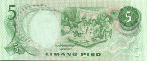 Fülöp szigetek 1969. 1P, 5P + 1970. 2P, 5P + 1978. 2P T:I