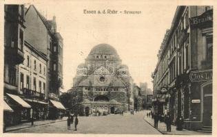 7 db RÉGI magyar és külföldi zsinagóga. Judaika / 7 pre-1945 Hungarian and European synagogues, Juda...