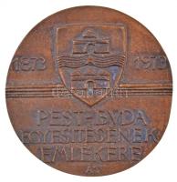 Asszonyi Tamás (1942-) 1973. "Budapest MDCCCLXXIII / 1873-1973 Pest-Buda egyesítésének emlékére...