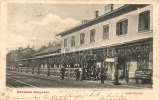 1906 Bátyú, Batyovo; vasútállomás / Bahnhof / railway station (EK)
