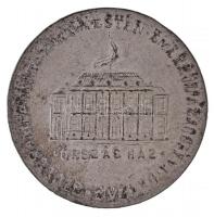 1865. "Emlékérem a pesti országgyűlésre" ezüstözött Br emlékérem "ÉLJEN A HAZA - ES L...