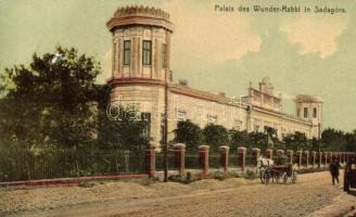 Sadhora, Sadagóra; Palais des Wunder-Rabbi / Palace of the rabbi. Judaica