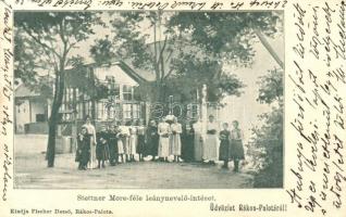 1902 Budapest XV. Rákospalota, Stettner Mór-féle leánynevelő intézet. Kiadja Fischer Dezső (EK)