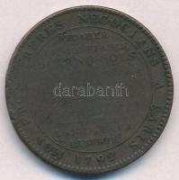 Franciaország 1792. 5S Br "Alkotmány", kiadó: Monneron fivérek, Párizs T:2-,3 ü.
France 1...