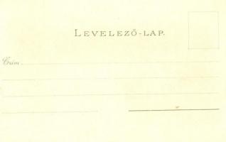 Trencsén, Trencín; várrom, Szkalka, Apátsági rom, Fő tér, templom belső. Gansel Lipót kiadása / cast...