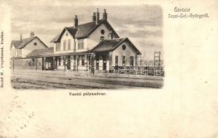 Sepsiszentgyörgy, Sfantu Gheorghe; Vasútállomás / Bahnhof / railway station