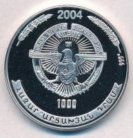 Hegyi-Karabah 2004. 1000D Ag "Leopárd" T:PP kis patina
Nagorno-Karabakh 2004. 1000 Drams ...
