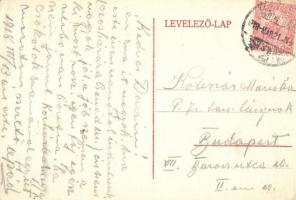 1918 Torontálvásárhely, Develák, Debelják, Debeljaca; Szehr Pál vaskereskedése, Krausz Ignác fia üve...