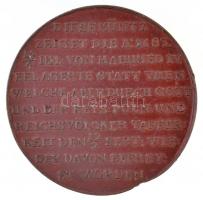 Ausztria DN "1683 Bécs felmentése" Br emlékérem (32,66g/44mm) T:2 ph. / 
Austria ND "...