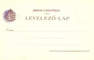 Fiumei Cacao és Csokoládégyár reklámlapja / Cocoa and chocolate factory advertisement card from Fium...