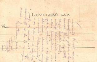 Budapest, Lánchíd és Húzógőzös. Kuenstlerpostkarte No. 2314/2598. von Ottmar Zieher - 2 db 1900 előt...