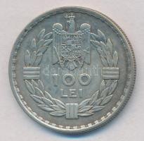 Románia 1932. 100L Ag "II. Károly" T:2
Romania 1932. 100 Lei Ag "Carol II" C:XF