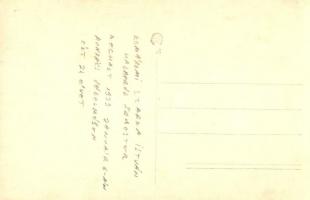 1939 Komáromi Szarka István hadapród őrmester (Rongyos Gárda) gépfegyverrel. Hősi halált halt Munkác...