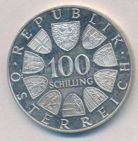 Ausztria 1974. 100Sch Ag "XII. téli olimpia - Innsbruck 1976." T:1,1- eredetileg PP 
Aust...