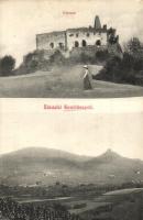 1911 Somlóhegy, várrom, Kálmán fényképész (EK)