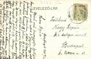 1915 Rusó, Hrussó; Rákóczy vár Kistapolcsányi főhercegi uradalomnál / castle ruins near Topolcianky ...