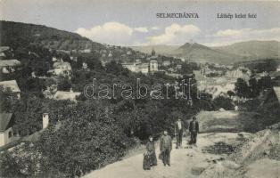 1911 Selmecbánya, Schemnitz, Banska Stiavnica; látkép kelet felé. Joerges / Eastern panorama view