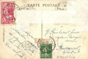 1924 Paris, Jeux Olympiques. VIIIe Olympiade / 1924 Summer Olympics advertisement postcard s: Jean D...