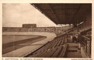 1928 Olympische Spelen. Amsterdam, Olympisch Stadion. Marathontribune / 1928 Summer Olympics, stadium (EK)