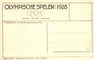 1928 Olympische Spelen. Amsterdam, Olympisch Stadion. Marathontribune / 1928 Summer Olympics, stadiu...