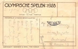 1928 Amsterdam, Olympische Spelen. Hockey-Wedstrijd Holland-Frankrijk / 1928 Summer Olympics, Field ...