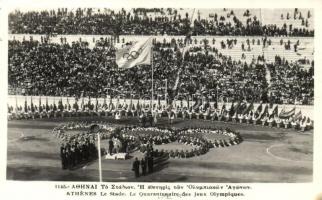 1906 Athens, Athenes; Le Stade, Quarantenaire des Jeux Olympiques / 1906 Intercalated Games (Olympic Games). Quarantine, opening ceremony (EK)