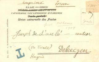 1904 Athens, Athenes; Jeux scolaires / Greek School games (EK)