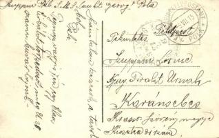 1915 Der französische Panzerkreuzer "Leon Gambetta", Unterseeboot "U5" / WWI Nav...