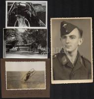 cca 1933-1945 Repüléssel kapcsolatos fotók, 4 db, 69 és 138,5 cm