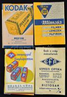 20 db régi fényképtasak, változó állapotban