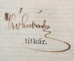 1903 a Gyulai Iparos Ifjúsági Egyesület díszes kiállítási érdemoklevele Ludvig Lajos szíjgyártó mest...