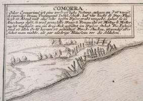 cca 1704 id. Gabriel Bodenehr (1664/1673-1758/1765): Comorra oder Comarinum, a komáromi erőd látképe...