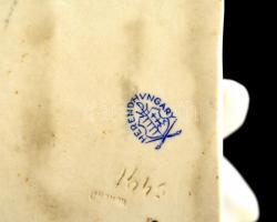 Herendi táncoló juhász, kézzel festett, jelzett, hibátlan, m:28 cm