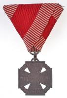 Osztrák-Magyar Monarchia 1917. "Károly-csapatkereszt" Zn kitüntetés mellszalaggal, mellett...