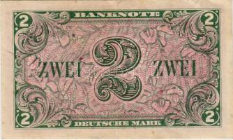 D.Reich Allierte Besetzung, Banknote, 1948, 2 DM, Erh.: II
